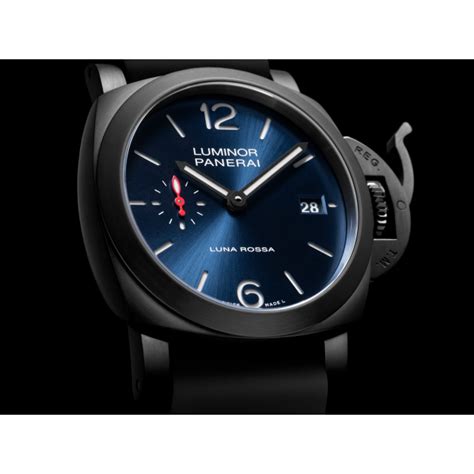 Panerai PAM 1408 Luminor Quaranta Steel DLC Luna Rossa 